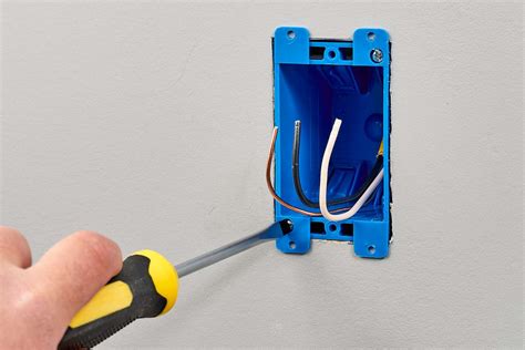 drywall electrical outlet box|old work electrical box install.